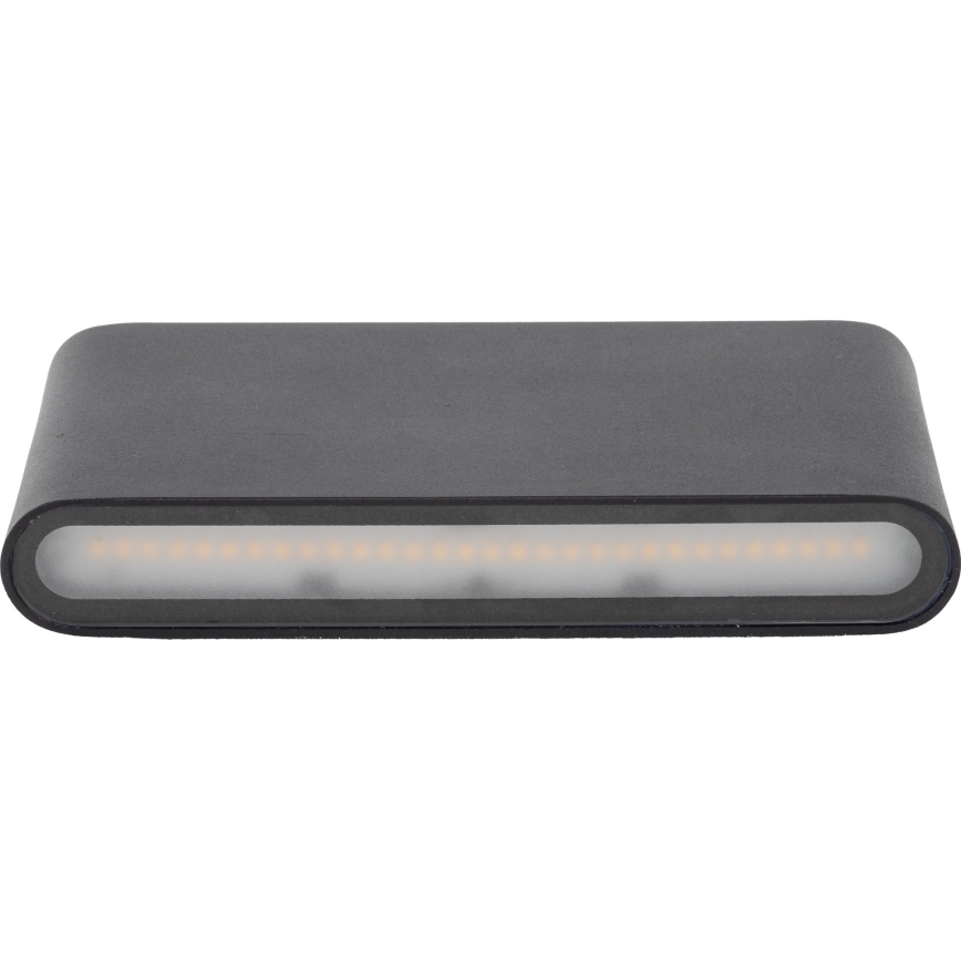 LED Venkovní nástěnné svítidlo ARWENA 2xLED/6W/230V IP54 černá