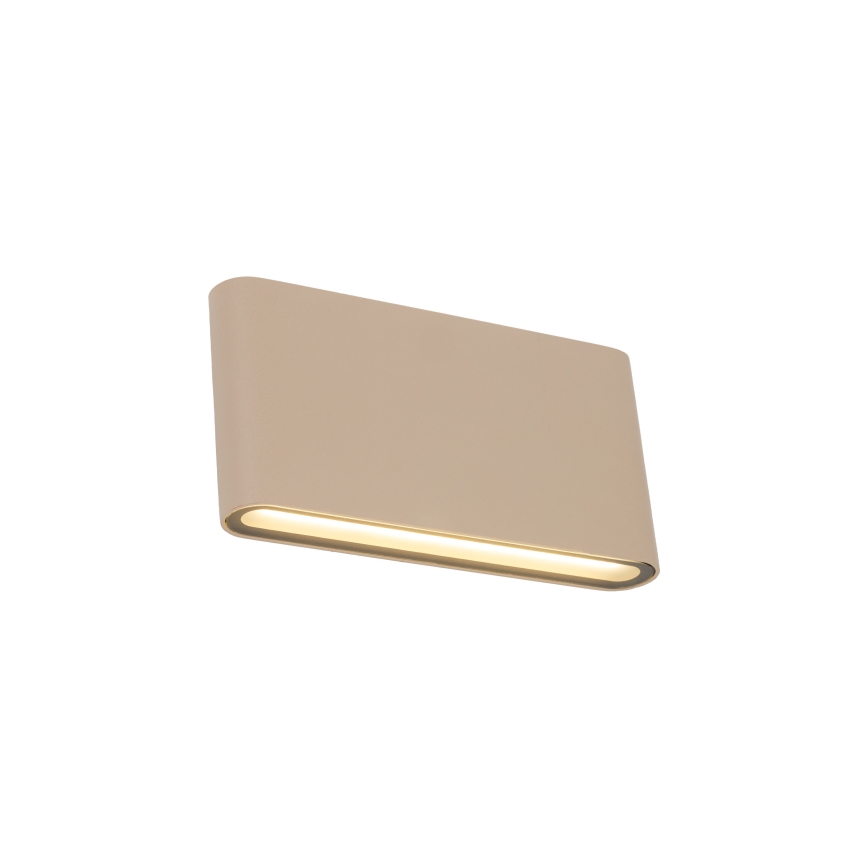 LED Venkovní nástěnné svítidlo ARWENA M LED/12W/230V IP54 béžová