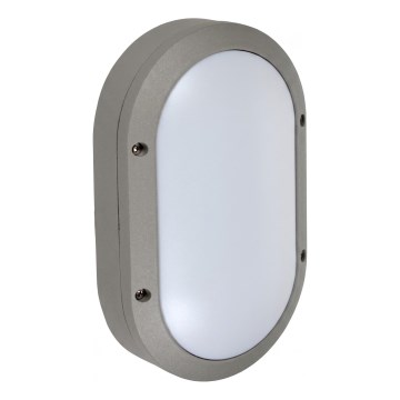 LED Venkovní nástěnné svítidlo BERAD LED/8W/230V IP54 šedá