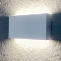 LED Venkovní nástěnné svítidlo CHICAGO 2xLED/5,5W/230V IP44 bílá