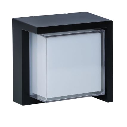 LED Venkovní nástěnné svítidlo ESSEN LED/12W/230V IP44 černá