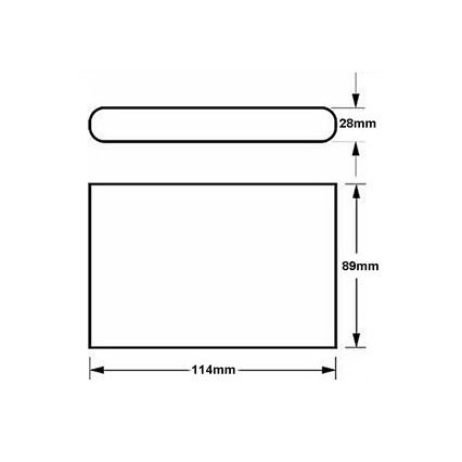 LED Venkovní nástěnné svítidlo FLOW 2xLED/3W/230V IP54 černá