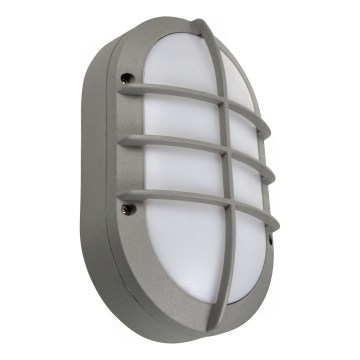 LED Venkovní nástěnné svítidlo FRAY LED/8W/230V IP54 šedá