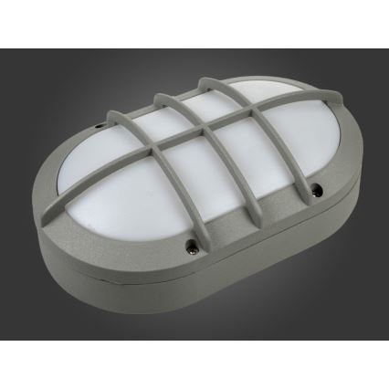 LED Venkovní nástěnné svítidlo FRAY LED/8W/230V IP54 šedá