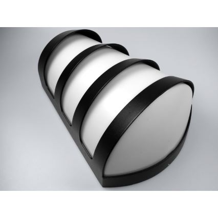 LED Venkovní nástěnné svítidlo HAGENAL LED/10W/230V IP54 černá