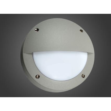 LED Venkovní nástěnné svítidlo JORDI LED/12W/230V IP54 šedá