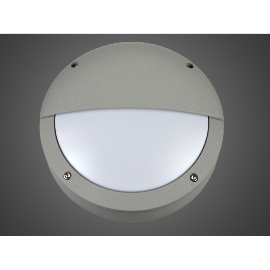 LED Venkovní nástěnné svítidlo JORDI LED/12W/230V IP54 šedá