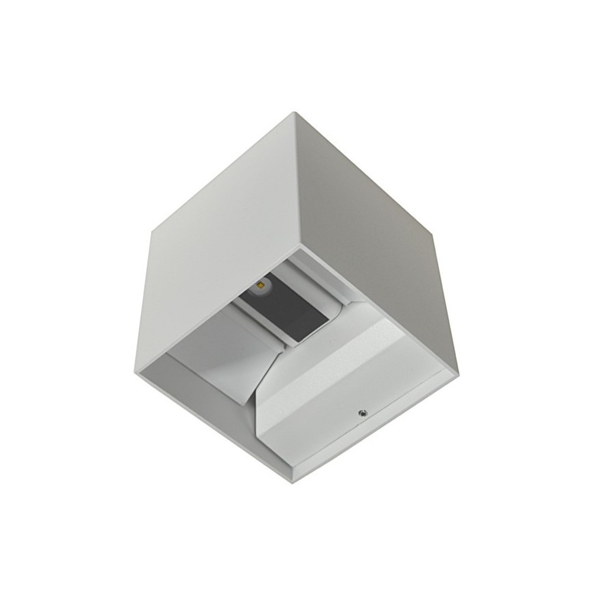 LED Venkovní nástěnné svítidlo KREON 2xLED/3W/230V IP54 4000K bílá