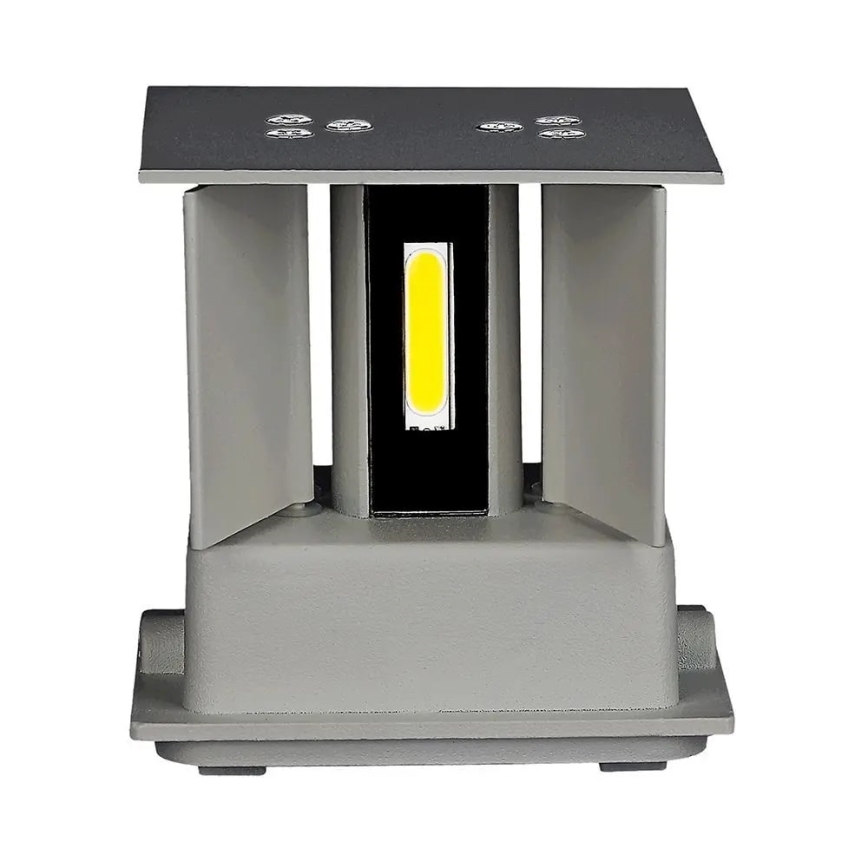 LED Venkovní nástěnné svítidlo LED/11W/230V 3000K IP65 šedá