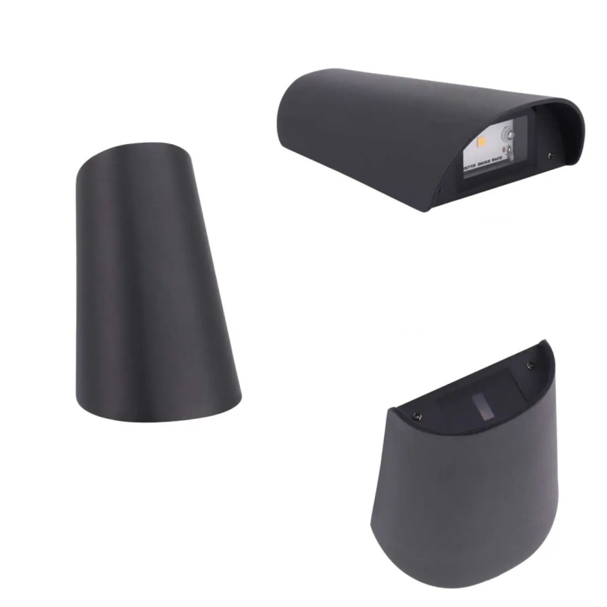LED Venkovní nástěnné svítidlo LED/11W/230V IP65 černá