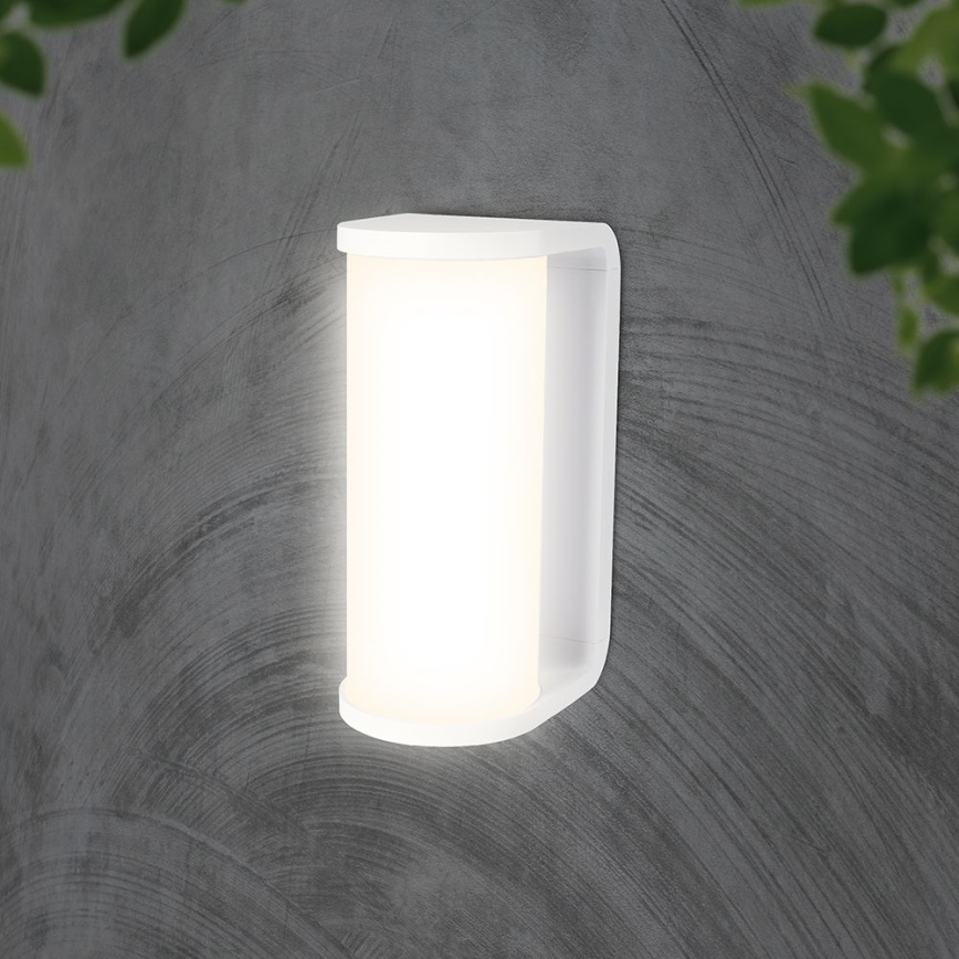 LED Venkovní nástěnné svítidlo LED/12W/230V 3000/4200/6500K IP65 bílá