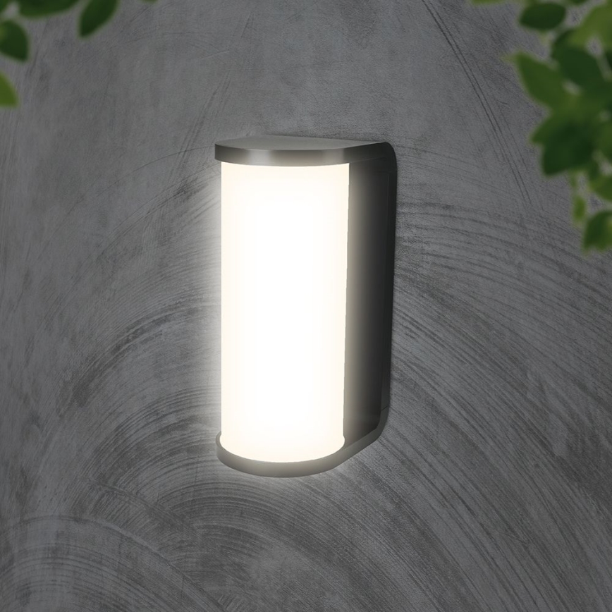LED Venkovní nástěnné svítidlo LED/12W/230V 3000/4200/6500K IP65 černá