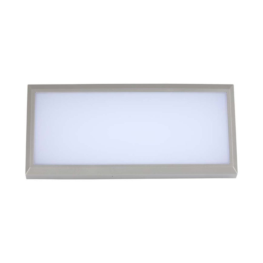 LED Venkovní nástěnné svítidlo LED/12W/230V 3000K IP65 šedá