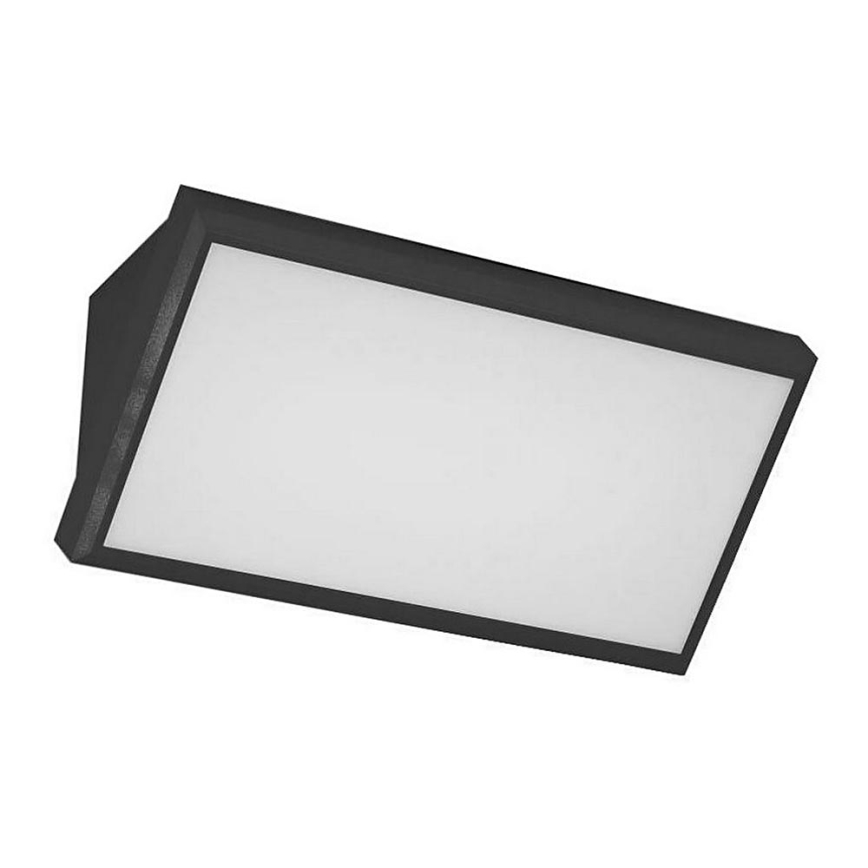 LED Venkovní nástěnné svítidlo LED/12W/230V 4000K IP65 černá