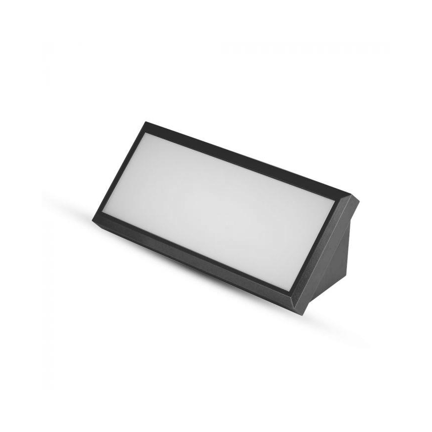 LED Venkovní nástěnné svítidlo LED/12W/230V 4000K IP65 černá