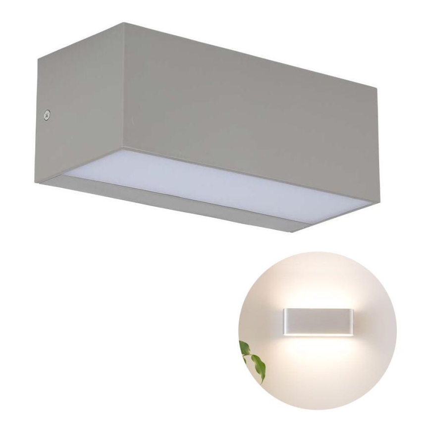 LED Venkovní nástěnné svítidlo LED/12W/230V 4000K IP65