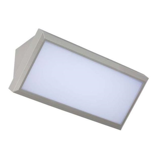 LED Venkovní nástěnné svítidlo LED/12W/230V 6400K IP65 šedá