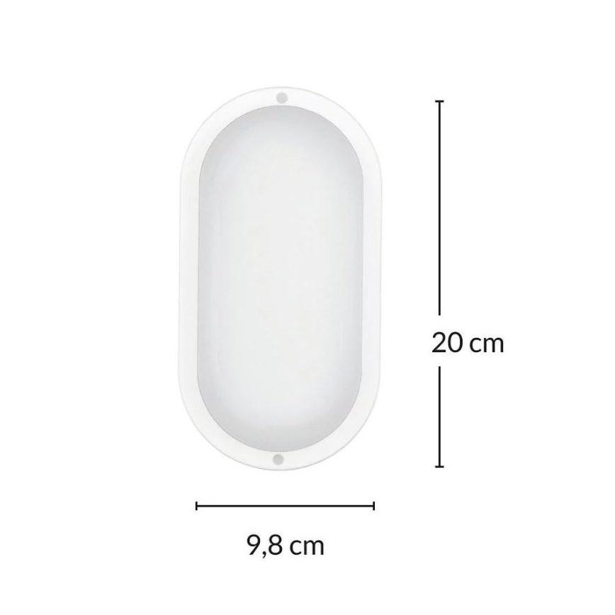 LED Venkovní nástěnné svítidlo LED/12W/230V IP54 4000K