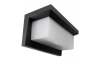 LED Venkovní nástěnné svítidlo LED/12W/230V IP54 černá