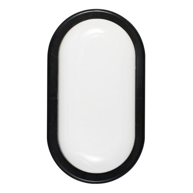 LED Venkovní nástěnné svítidlo LED/12W/230V IP54 černá