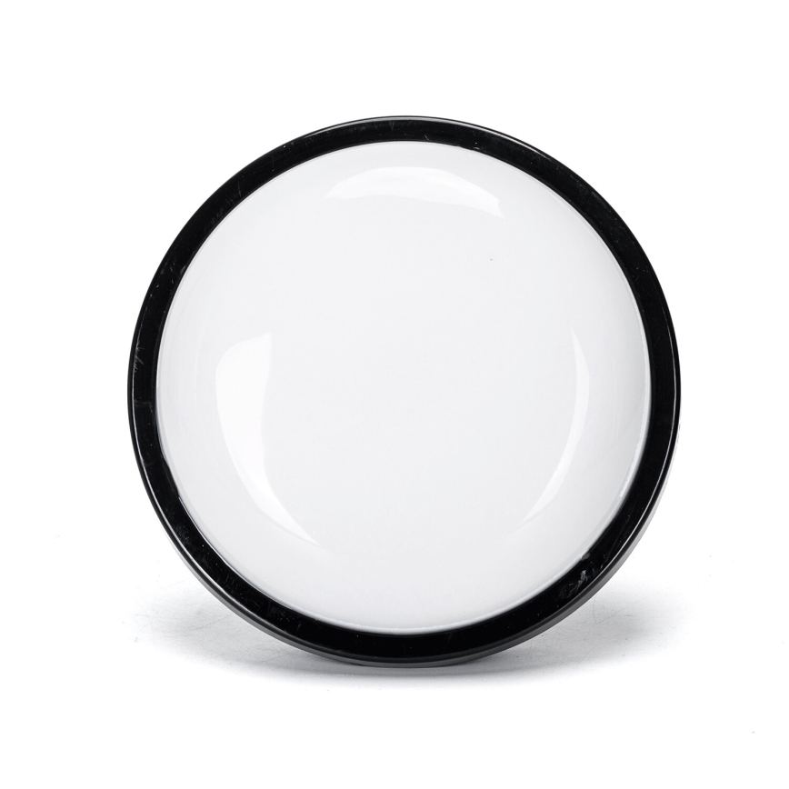 LED Venkovní nástěnné svítidlo LED/15W/230V 6500K pr. 15,5 cm černá IP65
