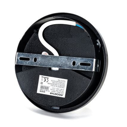 LED Venkovní nástěnné svítidlo LED/15W/230V 6500K pr. 15,5 cm černá IP65
