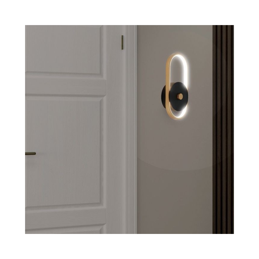 LED Venkovní nástěnné svítidlo LED/15W/230V IP54 4000K mosaz