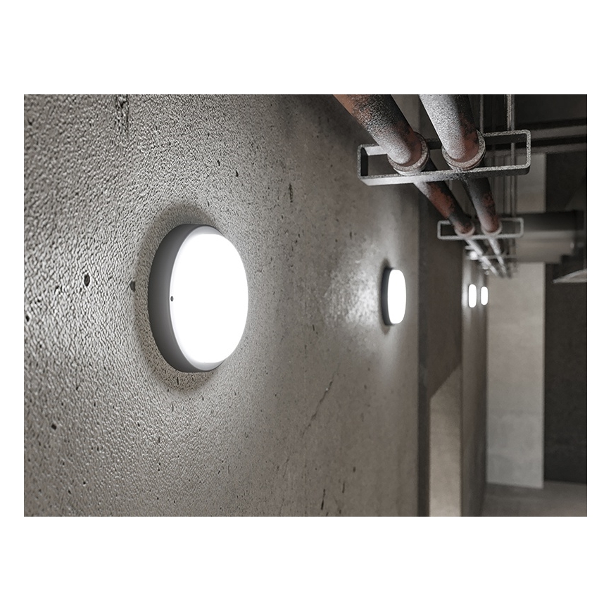 LED Venkovní nástěnné svítidlo LED/18W/230V IP54 černá