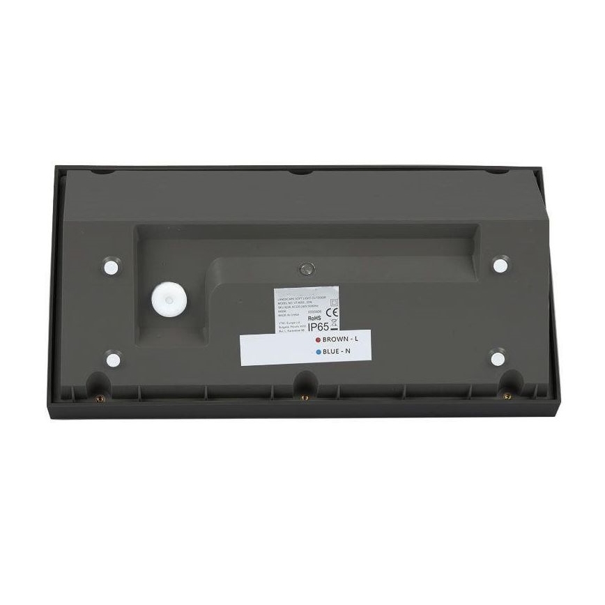 LED Venkovní nástěnné svítidlo LED/20W/230V 3000K IP65 černá
