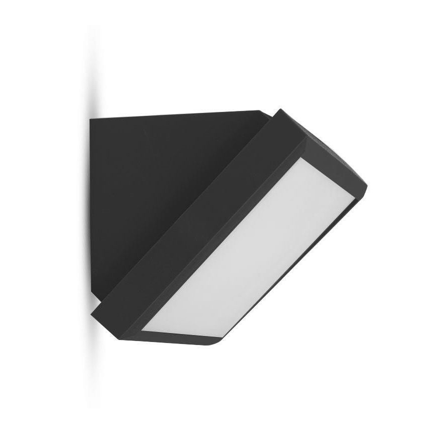 LED Venkovní nástěnné svítidlo LED/20W/230V 6400K IP65 černá