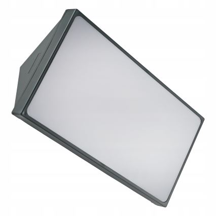 LED Venkovní nástěnné svítidlo LED/20W/230V IP65 šedá