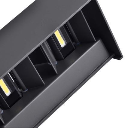LED Venkovní nástěnné svítidlo LED/24W/230V 4000K IP65 černá