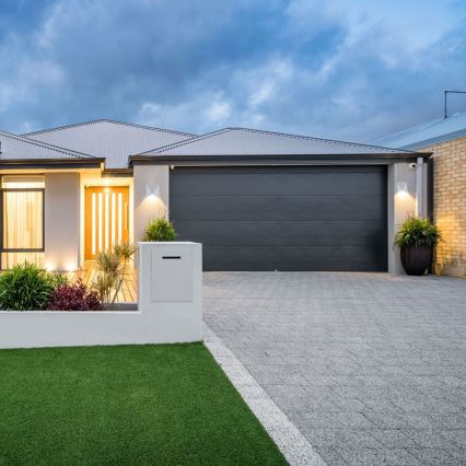 LED Venkovní nástěnné svítidlo LED/5W/230V 4000K IP65 šedá