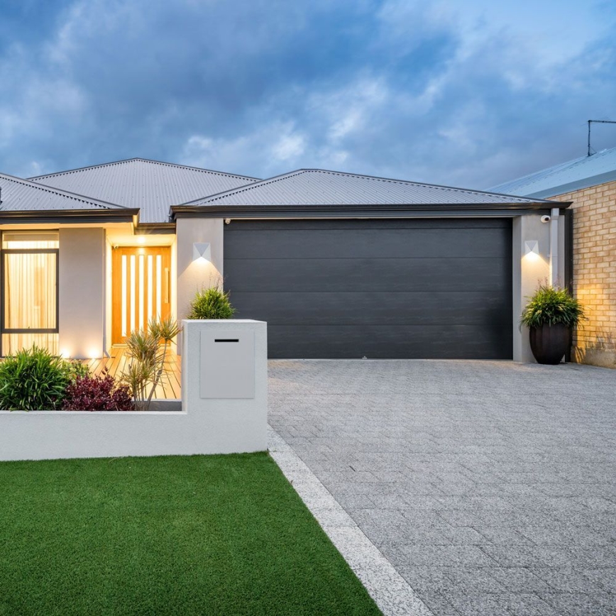 LED Venkovní nástěnné svítidlo LED/5W/230V 4000K IP65 šedá