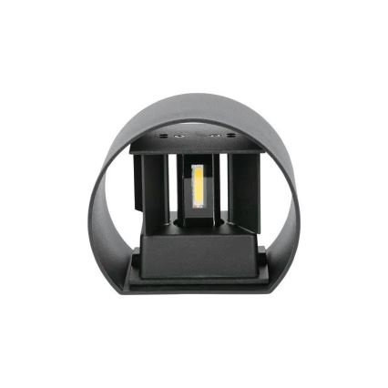 LED Venkovní nástěnné svítidlo LED/6W/230V 3000K IP65 černá