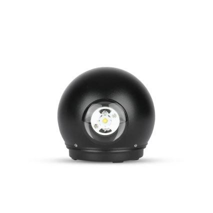 LED Venkovní nástěnné svítidlo LED/6W/230V 4000K IP65 černá