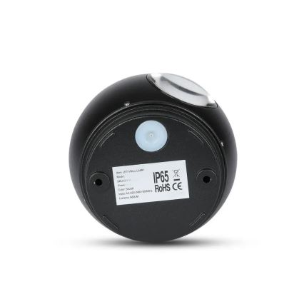 LED Venkovní nástěnné svítidlo LED/6W/230V 4000K IP65 černá
