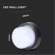 LED Venkovní nástěnné svítidlo LED/7W/230V IP65 3000K