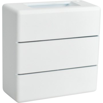 LED Venkovní nástěnné svítidlo LUXLINE 6W/230V 3000K IP54 bílá