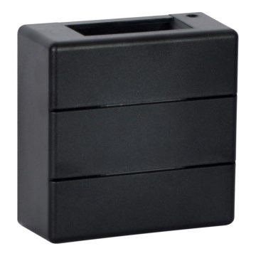 LED Venkovní nástěnné svítidlo LUXLINE 6W/230V 3000K IP54 černá