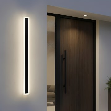 LED Venkovní nástěnné svítidlo MIRANA S LED/25W/230V 4000K IP44 120 cm černá