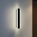LED Venkovní nástěnné svítidlo MIRANA S LED/8W/230V 4000K IP44 30 cm černá