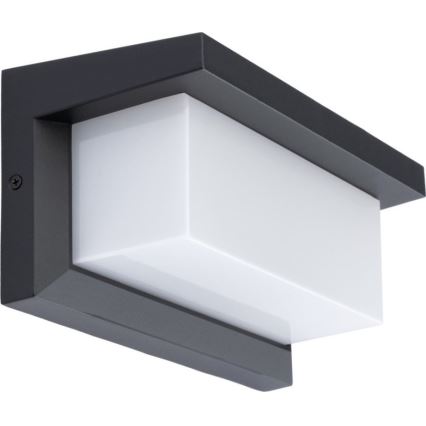 LED Venkovní nástěnné svítidlo NEELY 1xE27/9W/230V 4000K IP54 antracit
