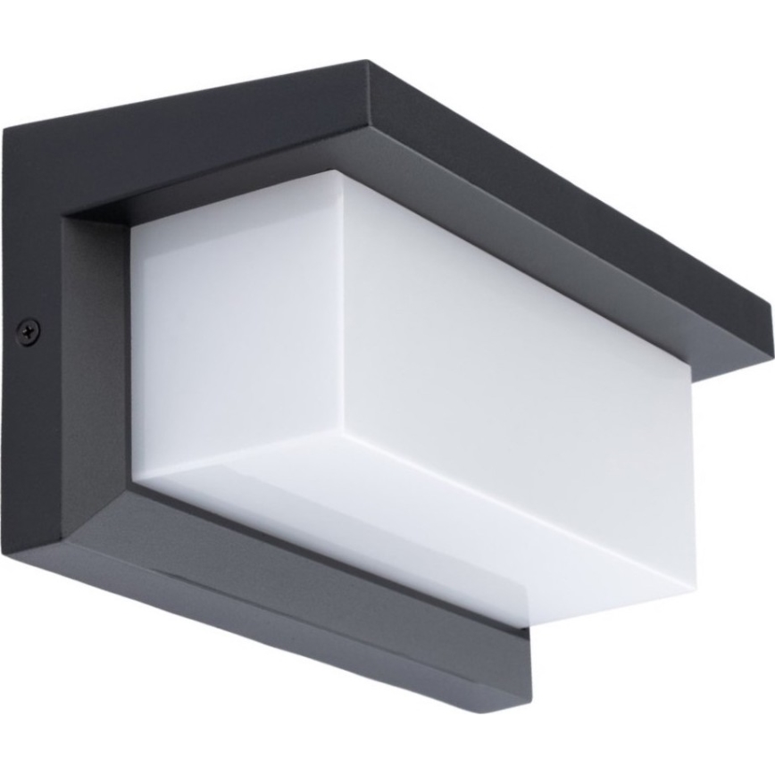 LED Venkovní nástěnné svítidlo NEELY 1xE27/9W/230V 4000K IP54 antracit