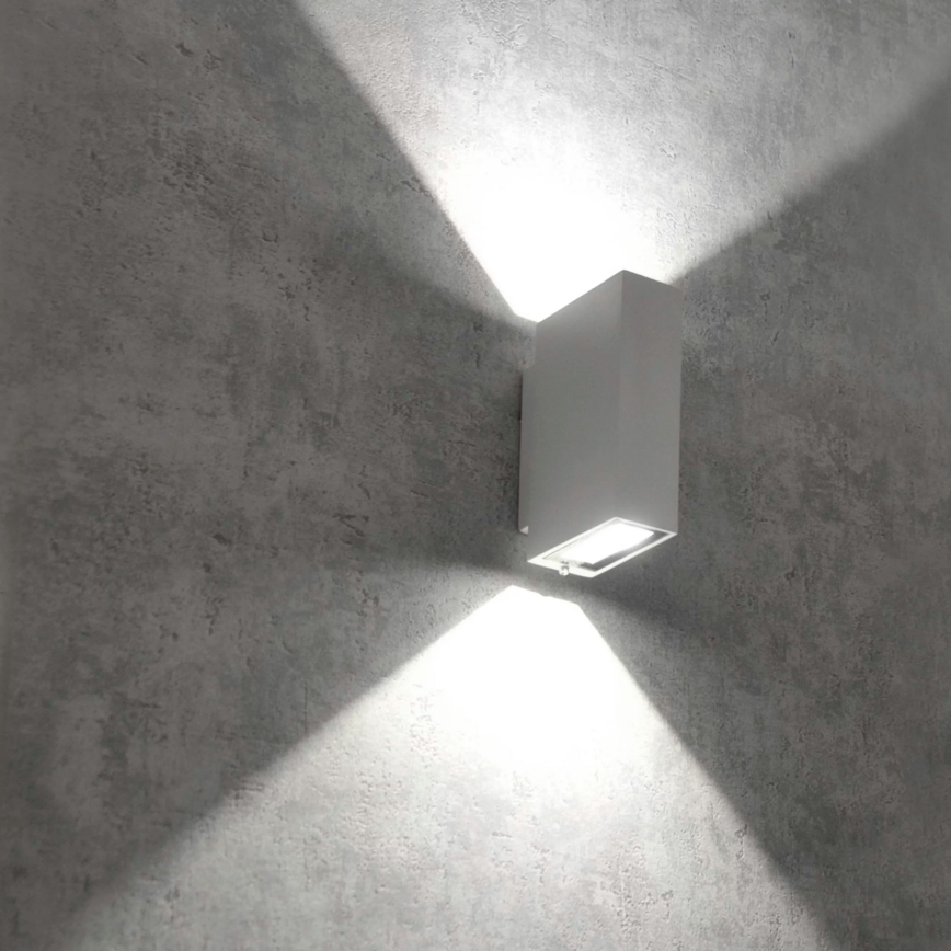 LED Venkovní nástěnné svítidlo ORLEAN 2xLED/2,5W/230V bílá IP54