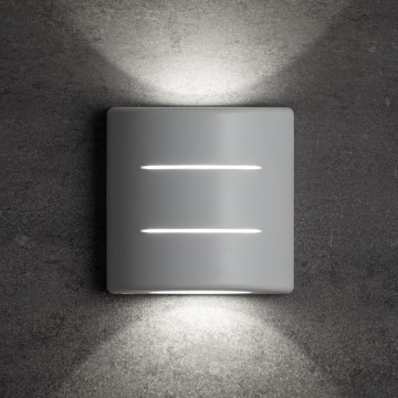 LED Venkovní nástěnné svítidlo REFAZI LED/6W/230V IP54 bílá