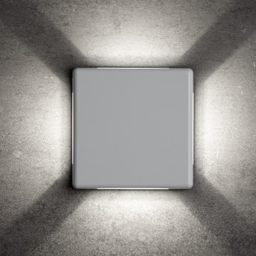 LED Venkovní nástěnné svítidlo REFAZI LED/6W/230V IP54 bílá