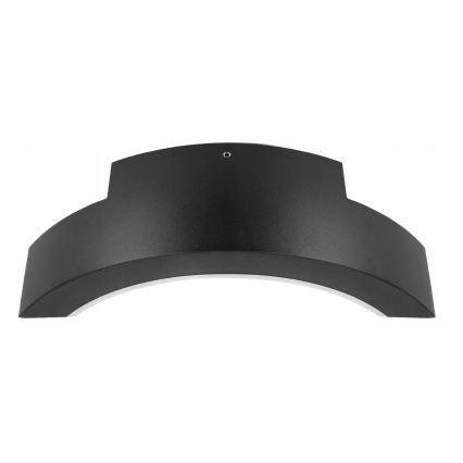 LED Venkovní nástěnné svítidlo se senzorem pohybu LED/10W/230V IP54 černá