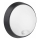 LED Venkovní nástěnné svítidlo se senzorem LED/12W/230V 3000/4000/6500K IP65 černá