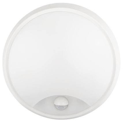 LED Venkovní nástěnné svítidlo se senzorem LED/12W/230V 3000/4000/6500K IP65